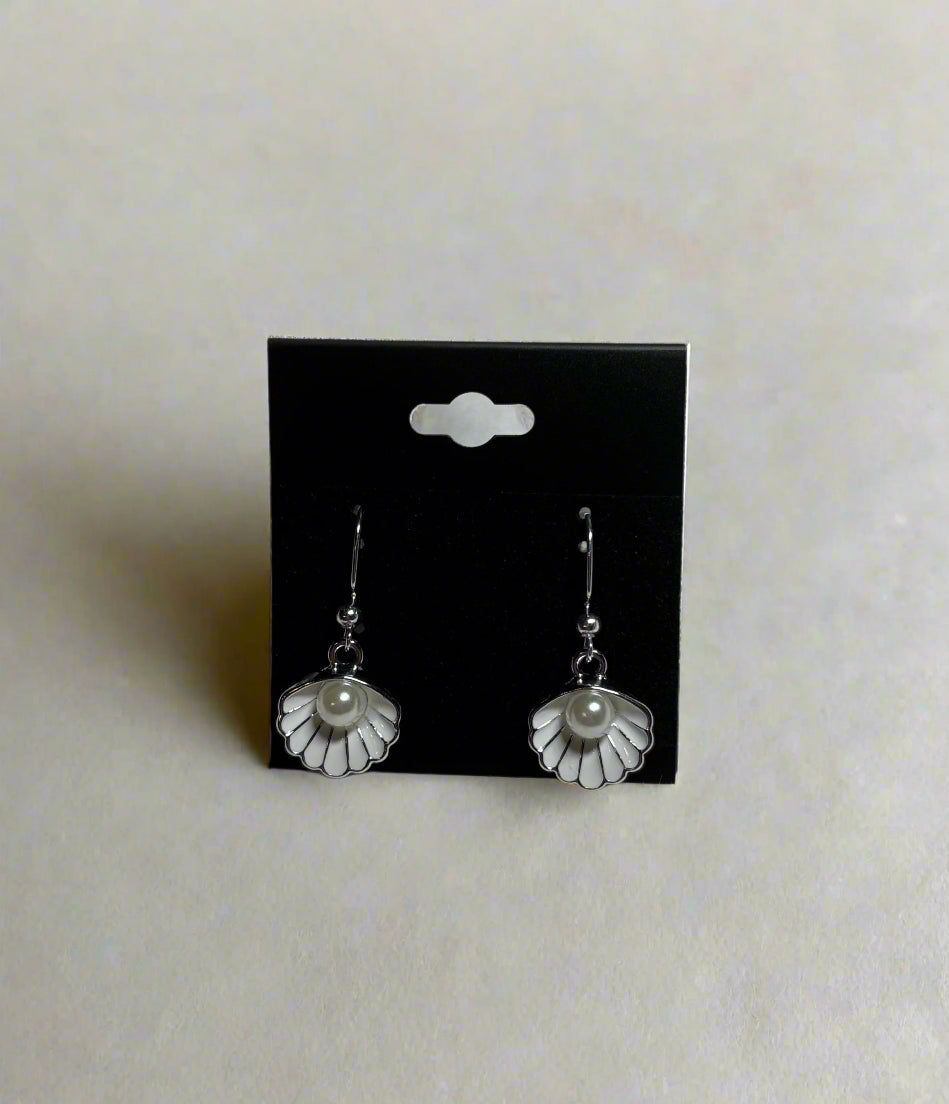 Seashell Charm Earring