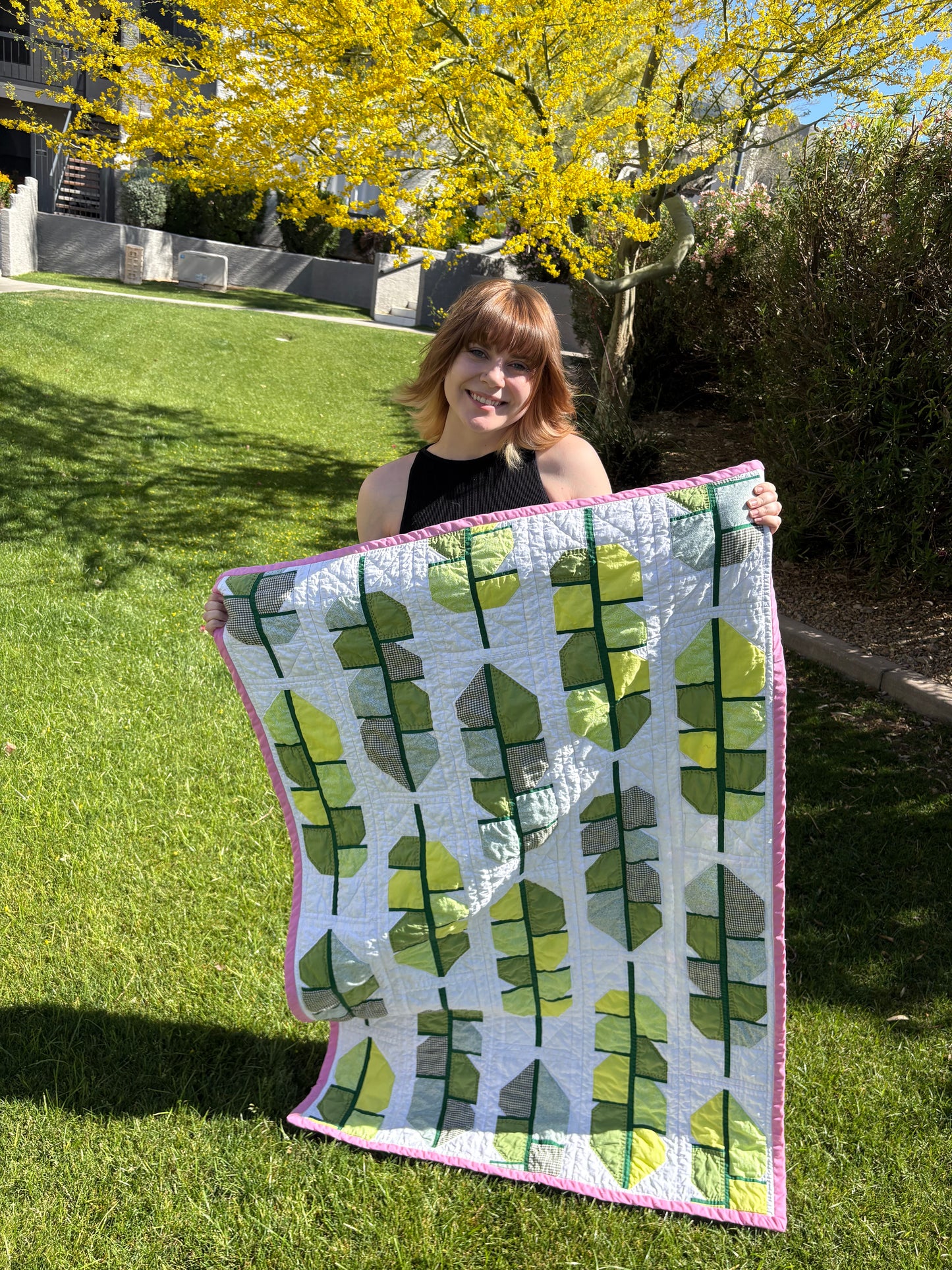 Leafy Quilt