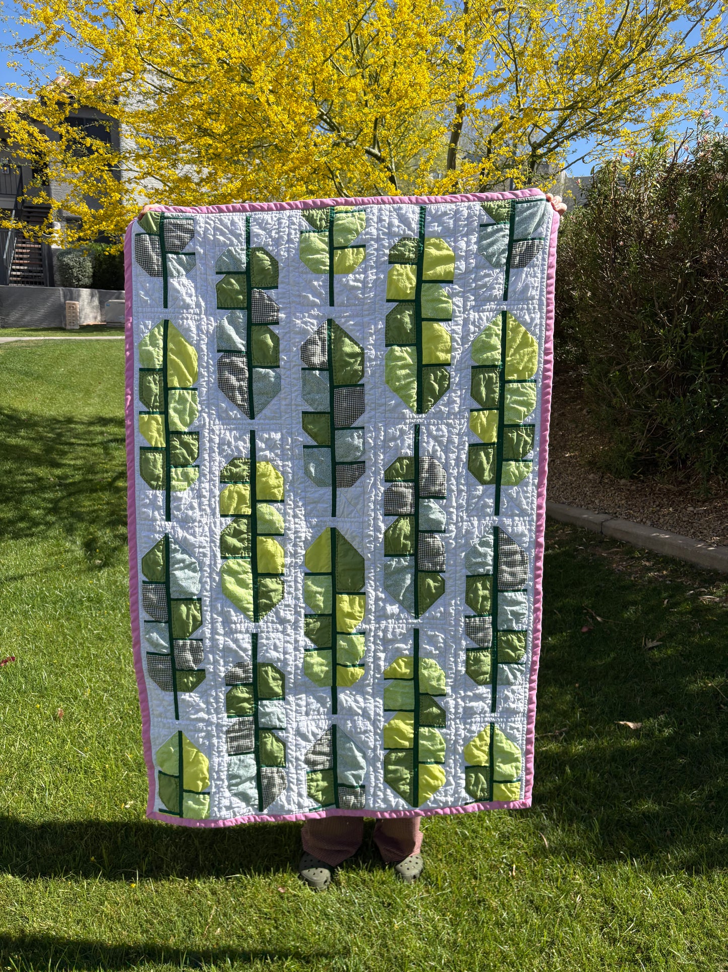 Leafy Quilt