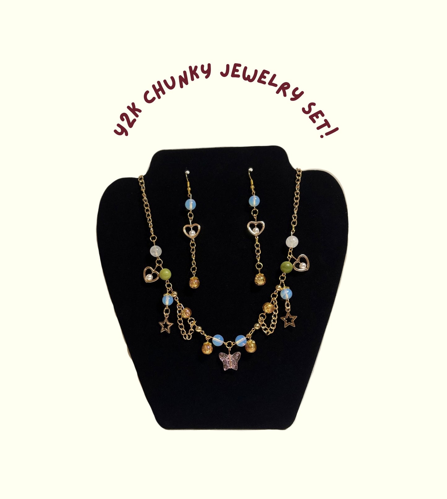 Y2K Chunky Jewelry Set